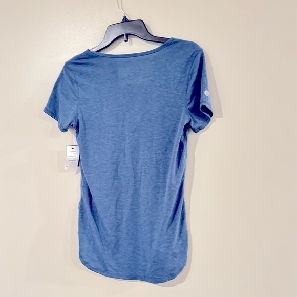 Cotton On Body Womens Short Sleeve Curved Hem Active Gym T-Shirt Blue - Picture 11 of 14